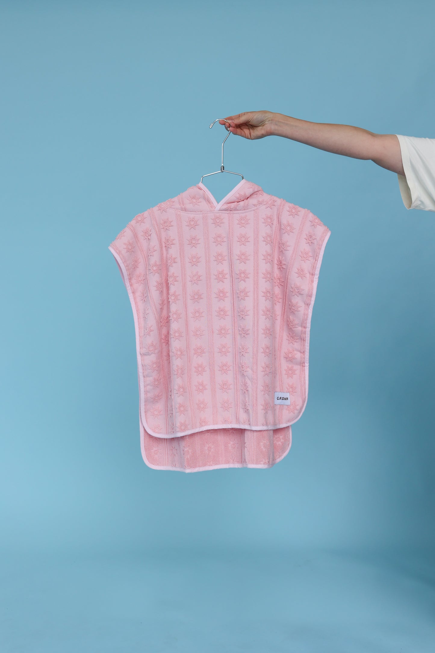 Terry Towelling Poncho - Blossom