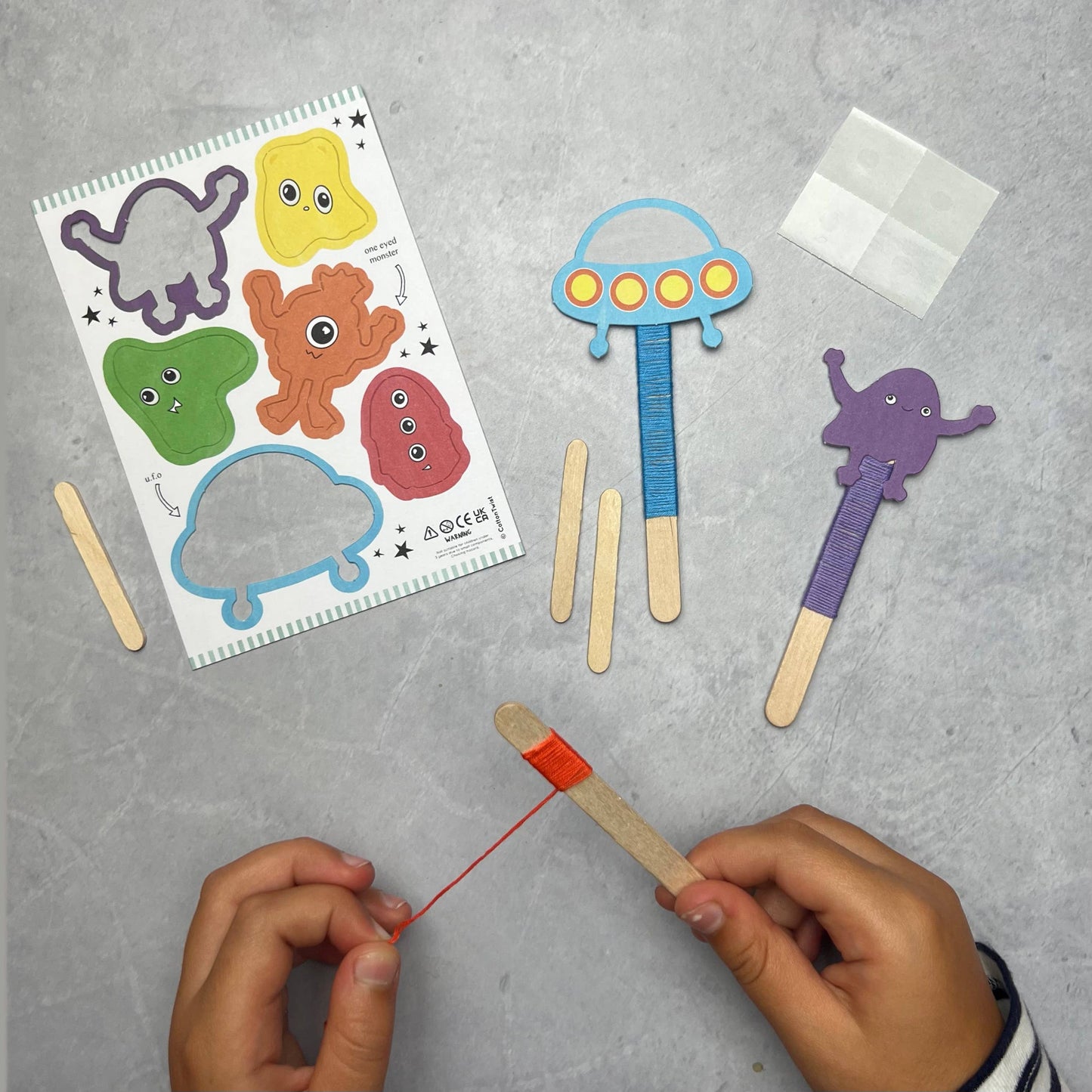 Make Your Own Monster Puppets