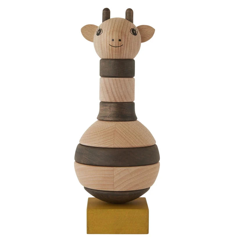Wooden Stacking Giraffe