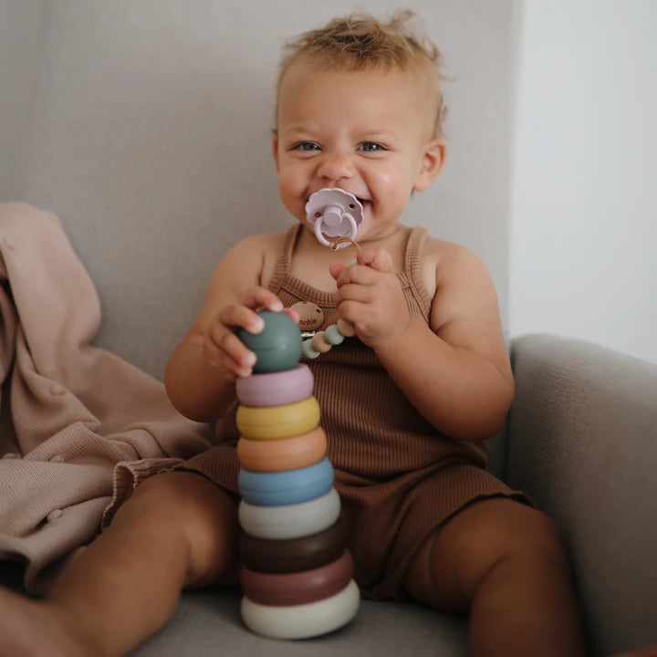 Stacking Ring Tower - Rustic