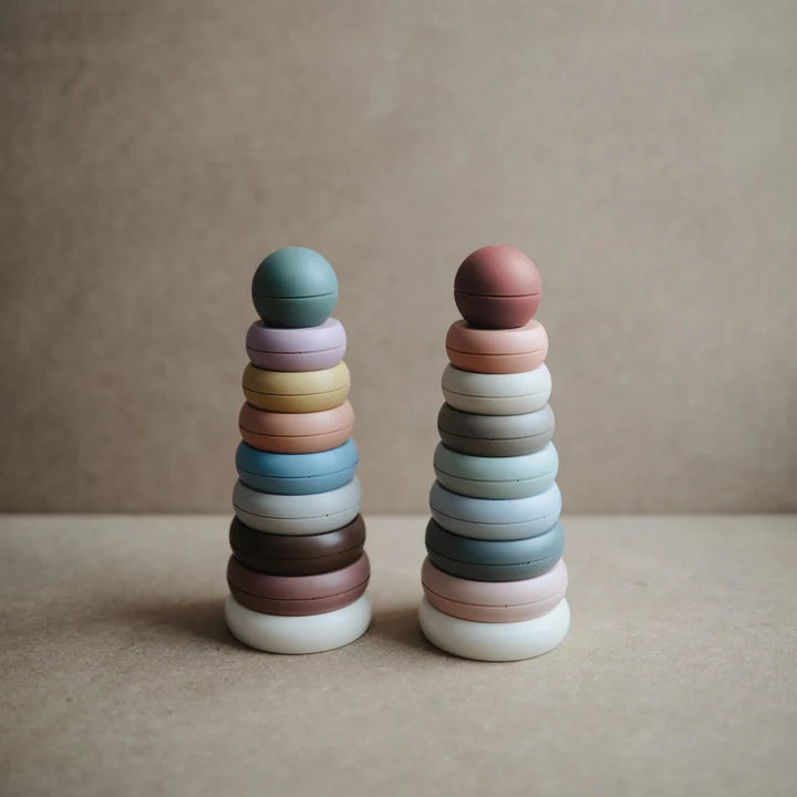 Stacking Ring Tower - Rustic