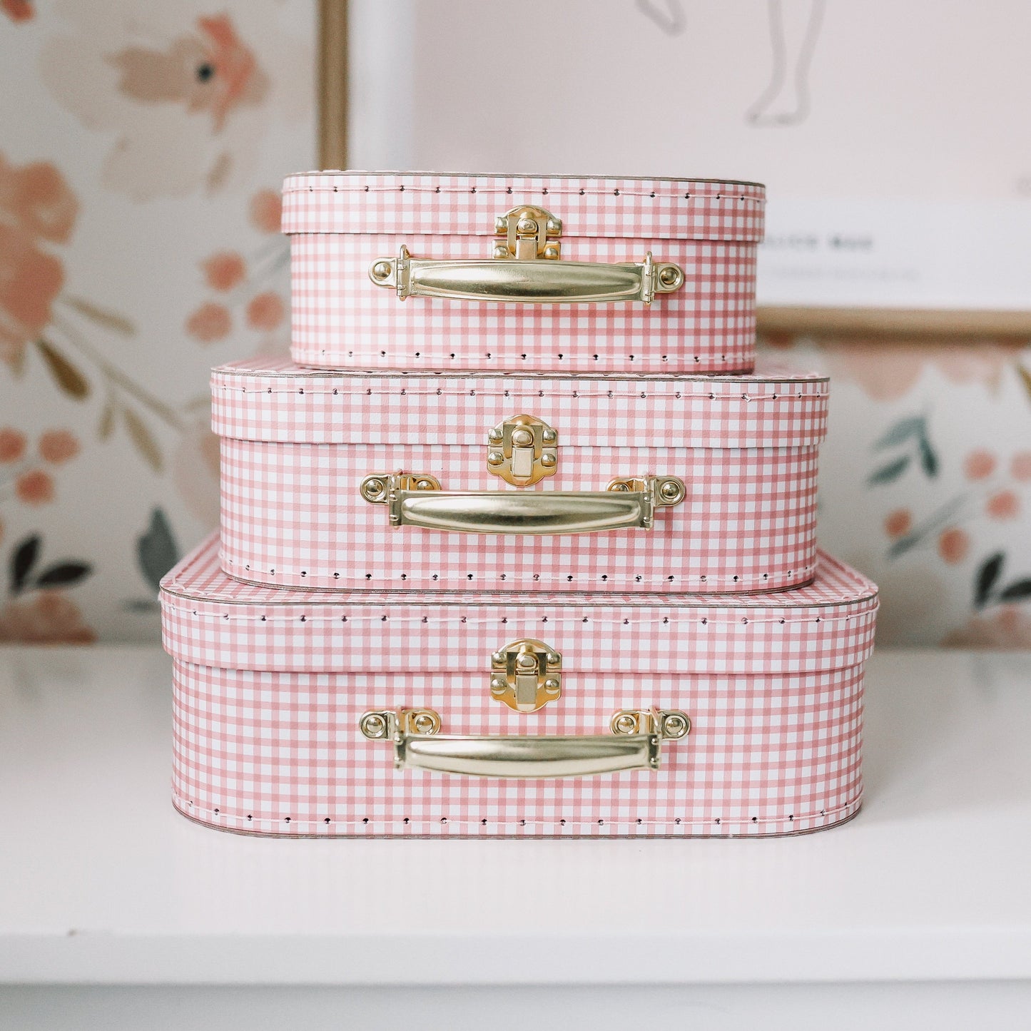 Alimrose | Kids Carry Case Set | Liberty Blue