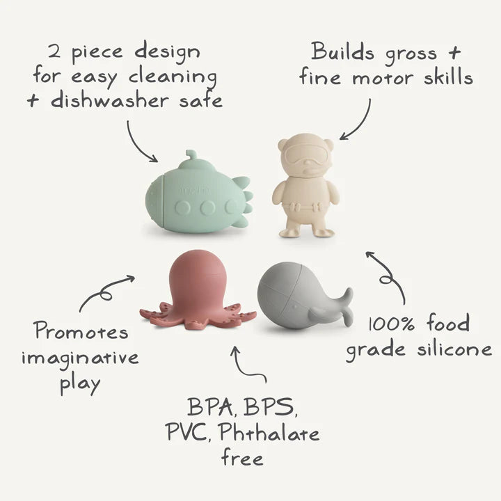 Mould Free Bath Play Set - Sealife