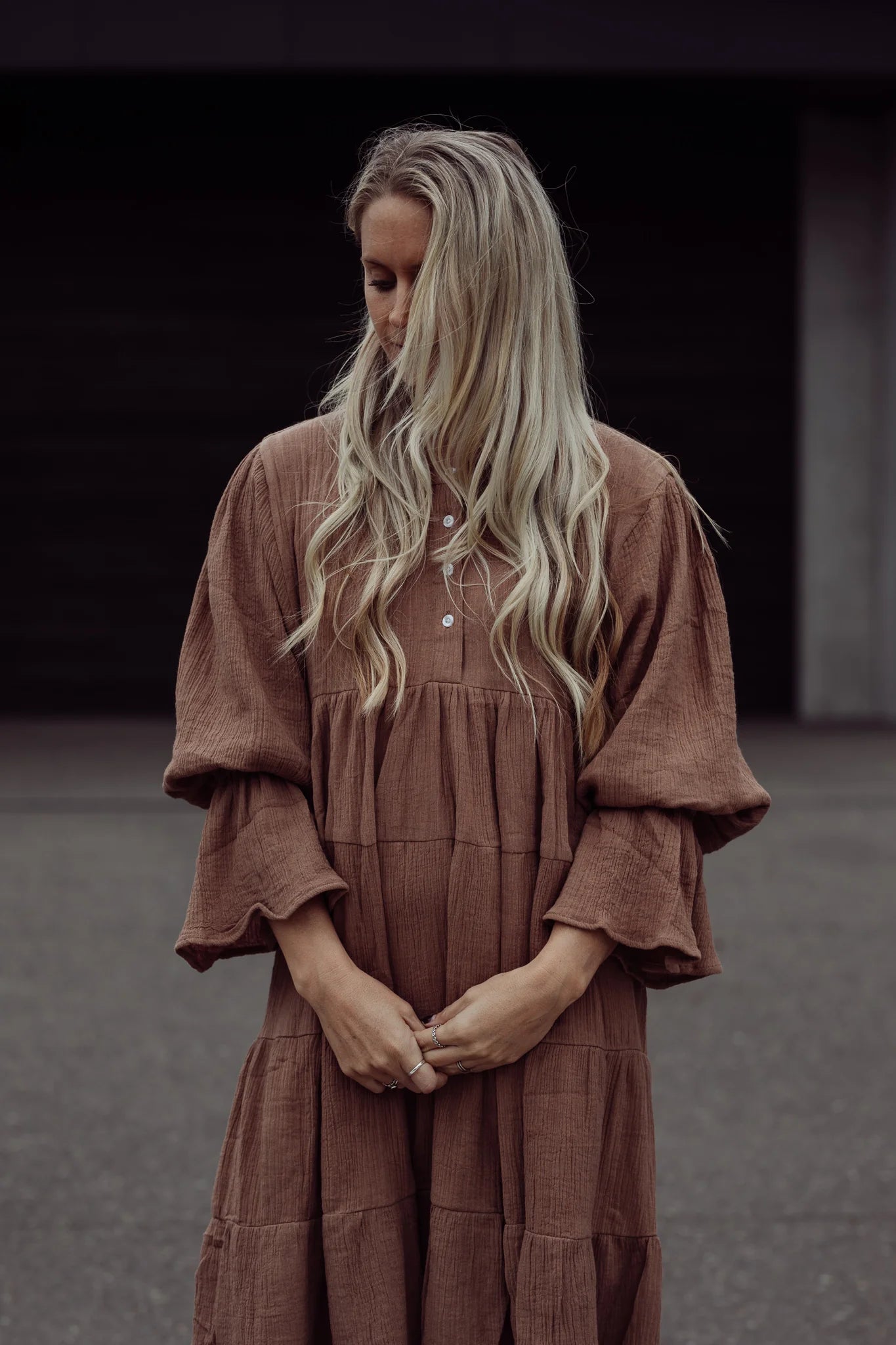 Cora Dress - Brown