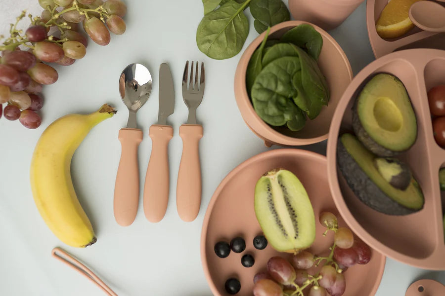 Three Piece Cutlery Set - Mocha