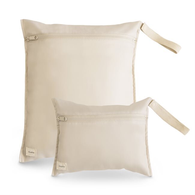 Water Resistant Wet Bag - 2 Pack - Fog