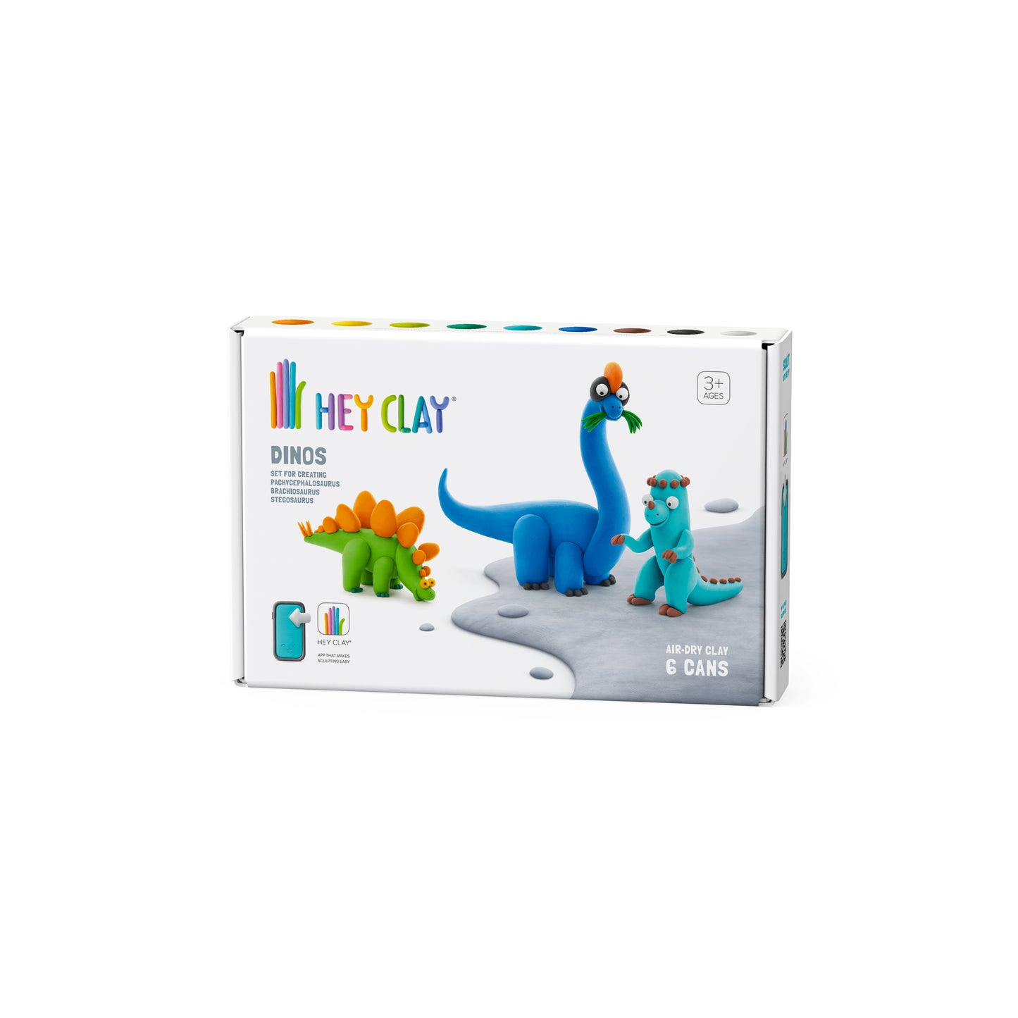 Hey Clay 6 Pack - Dinos