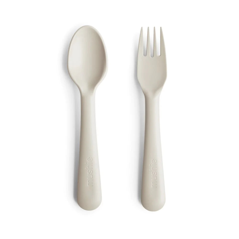 Fork & Spoon Set - Ivory