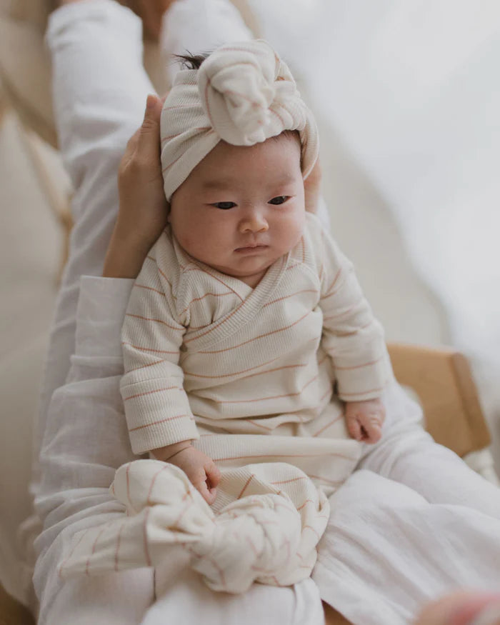 Kimono Gown - Coco Stripes
