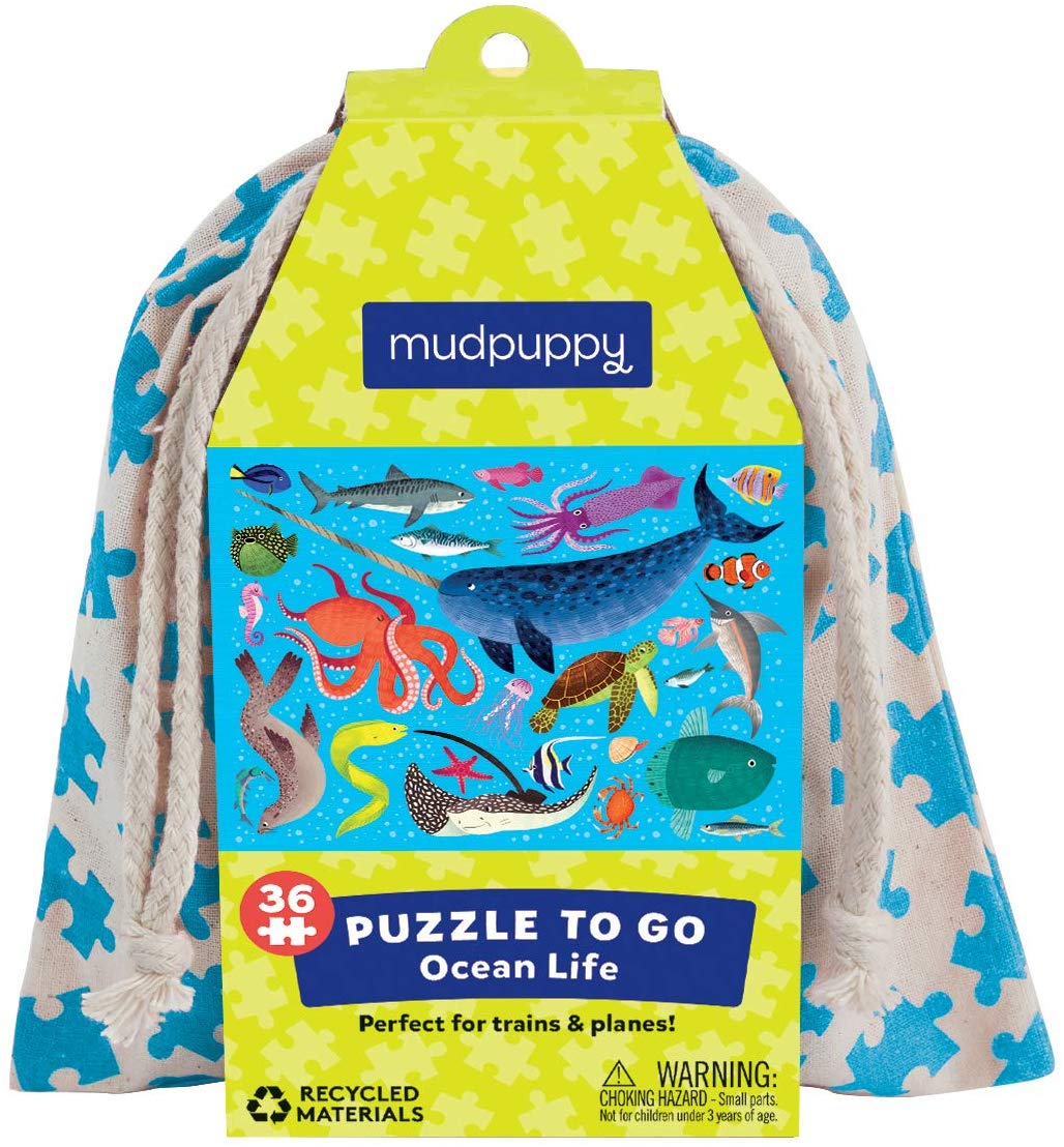 Mudpuppy Puzzle To Go - Ocean