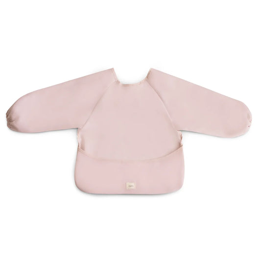 Mushie Long Sleeve Bib Blush