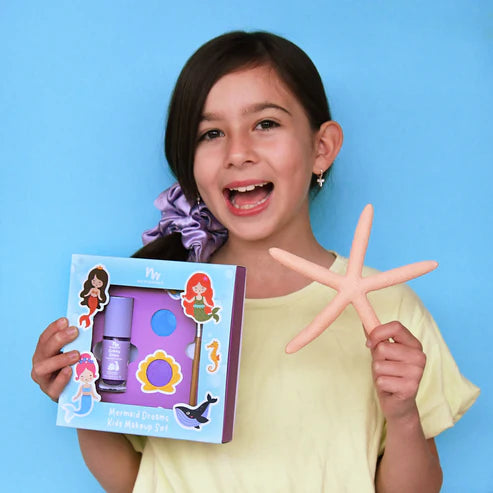 Mermaid Dreams Natural Kids Makeup Gift Set
