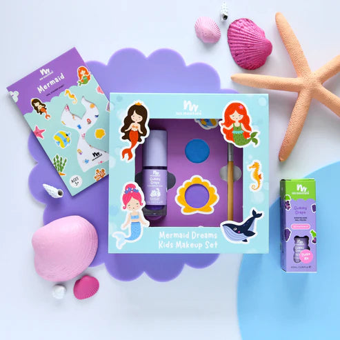 Mermaid Dreams Natural Kids Makeup Gift Set