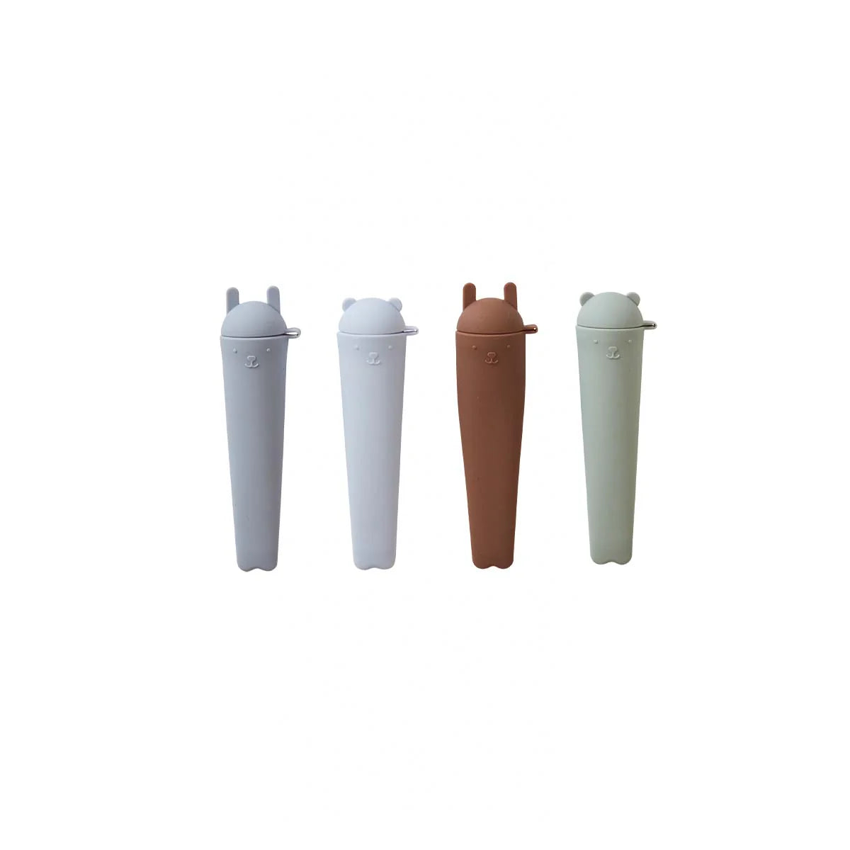 Ninka & Teddy Ice Pops - Set of 4 - Caramel/Blue