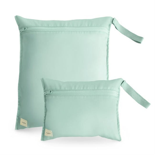 Water Resistant Wet Bag - 2 Pack - Roman Green
