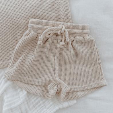 Waffle Shorts - Oat