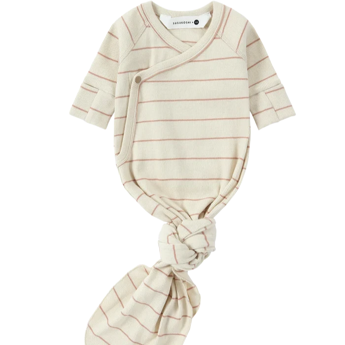 Susukoshi Kimono Gown - Coco Stripes