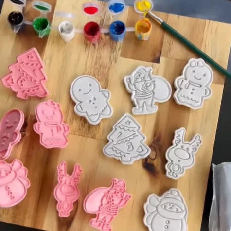 Wild Dough Stamper & Cutter Set Christmas