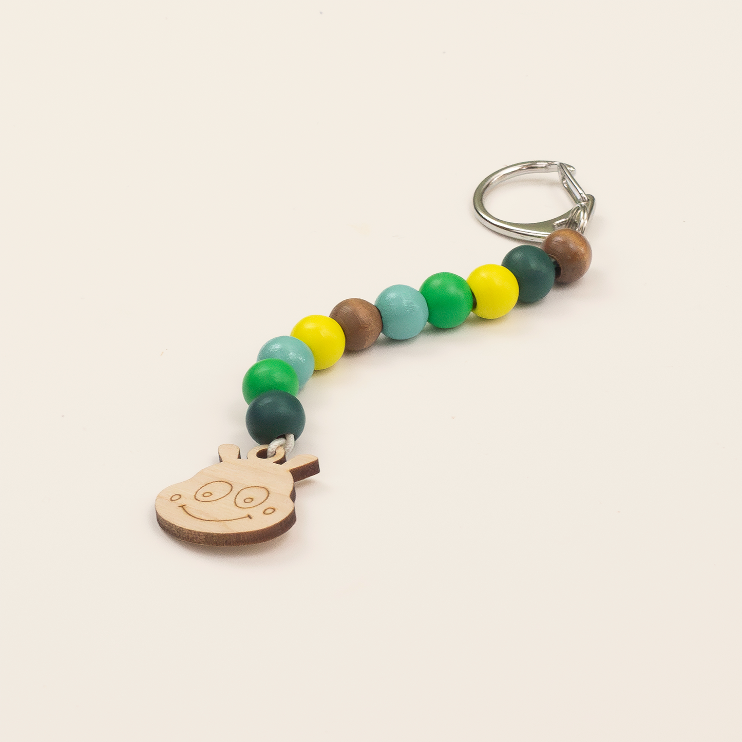 Make Your Own Caterpillar Keyring Kit