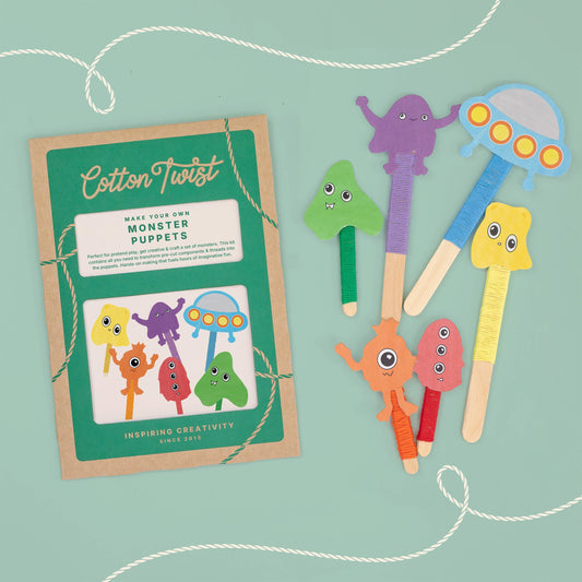 Make Your Own Monster Puppets