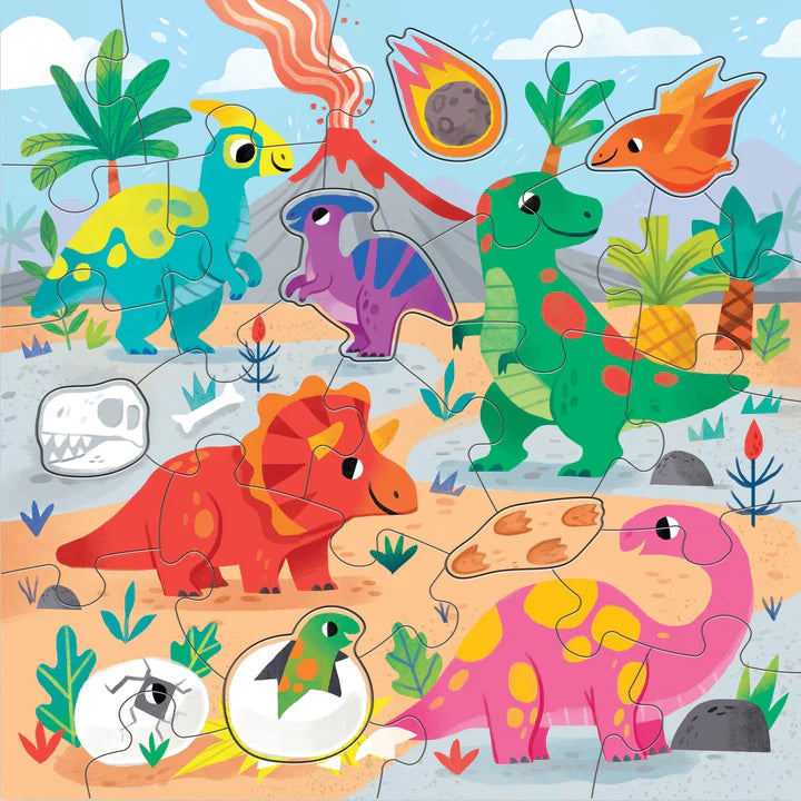 Floor Puzzle (25pc) - Dinosaur Park