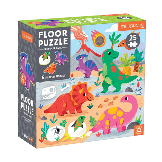 Floor Puzzle (25pc) - Dinosaur Park
