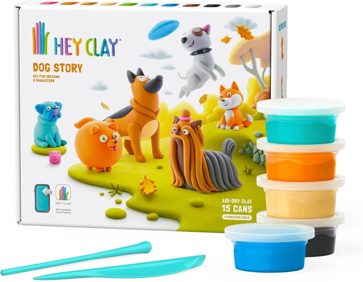 Hey Clay 15 Pack - Dog Story