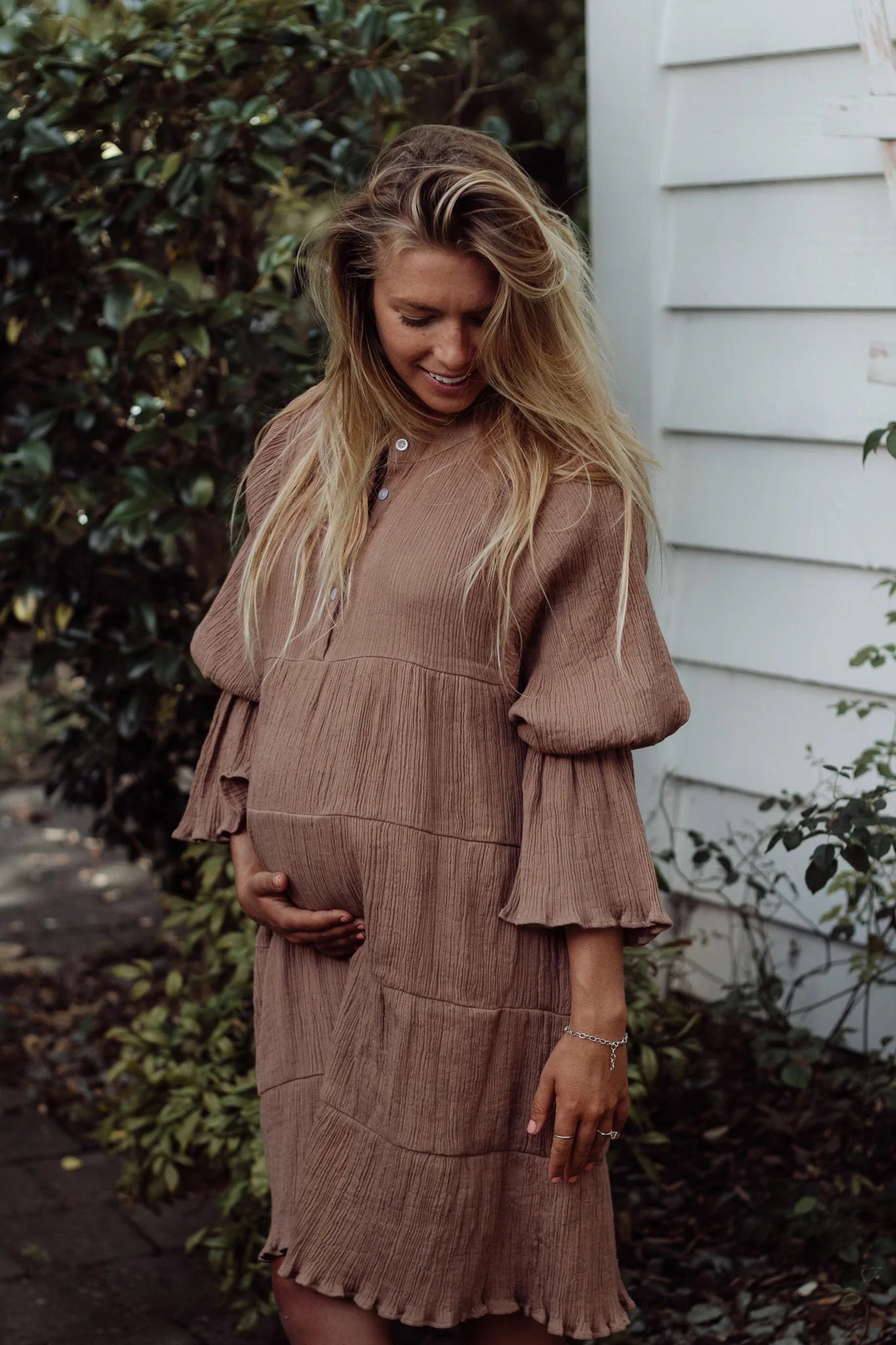 Cora Dress - Brown