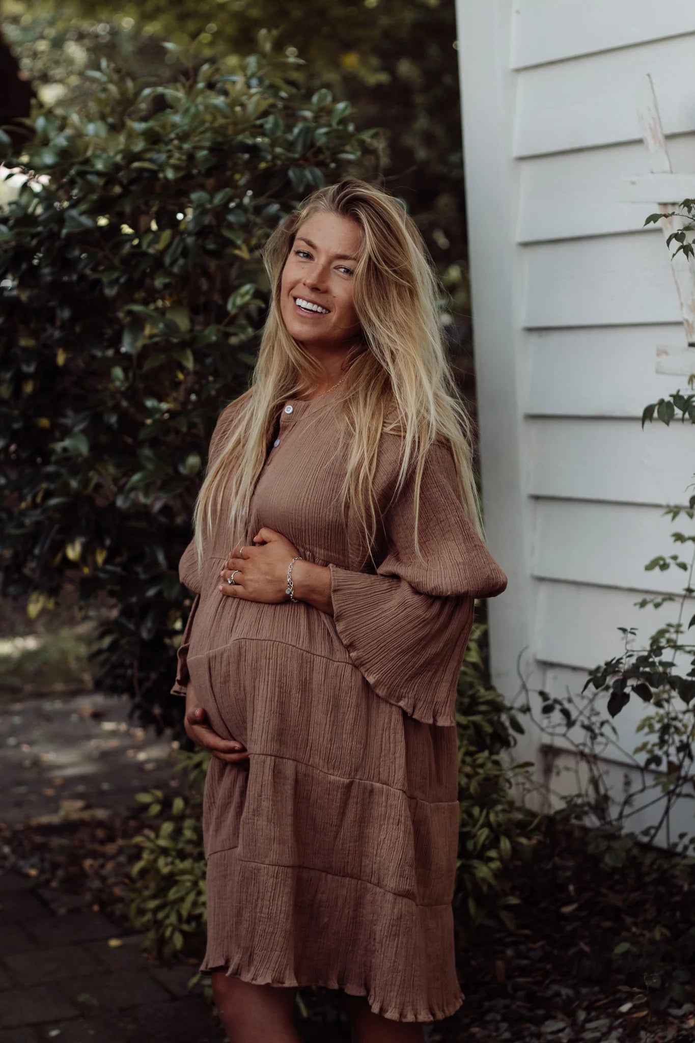 Cora Dress - Brown