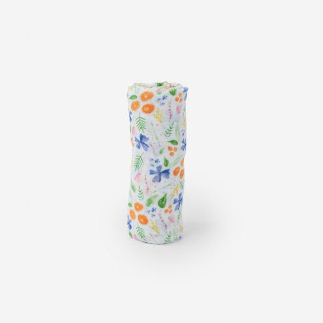 Cotton Muslin Swaddle - Mountain Bloom