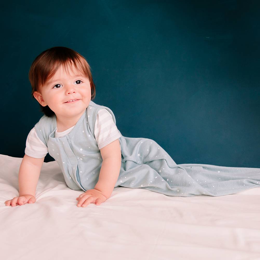 Summer Merino/Organic Cotton Sleeping Bag - Tide Stars