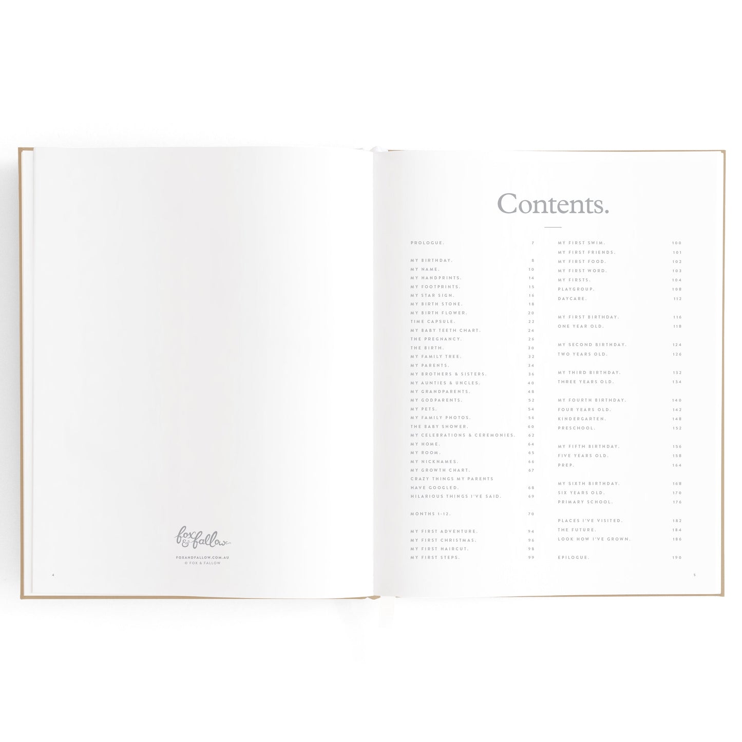 Baby Book - Buttermilk