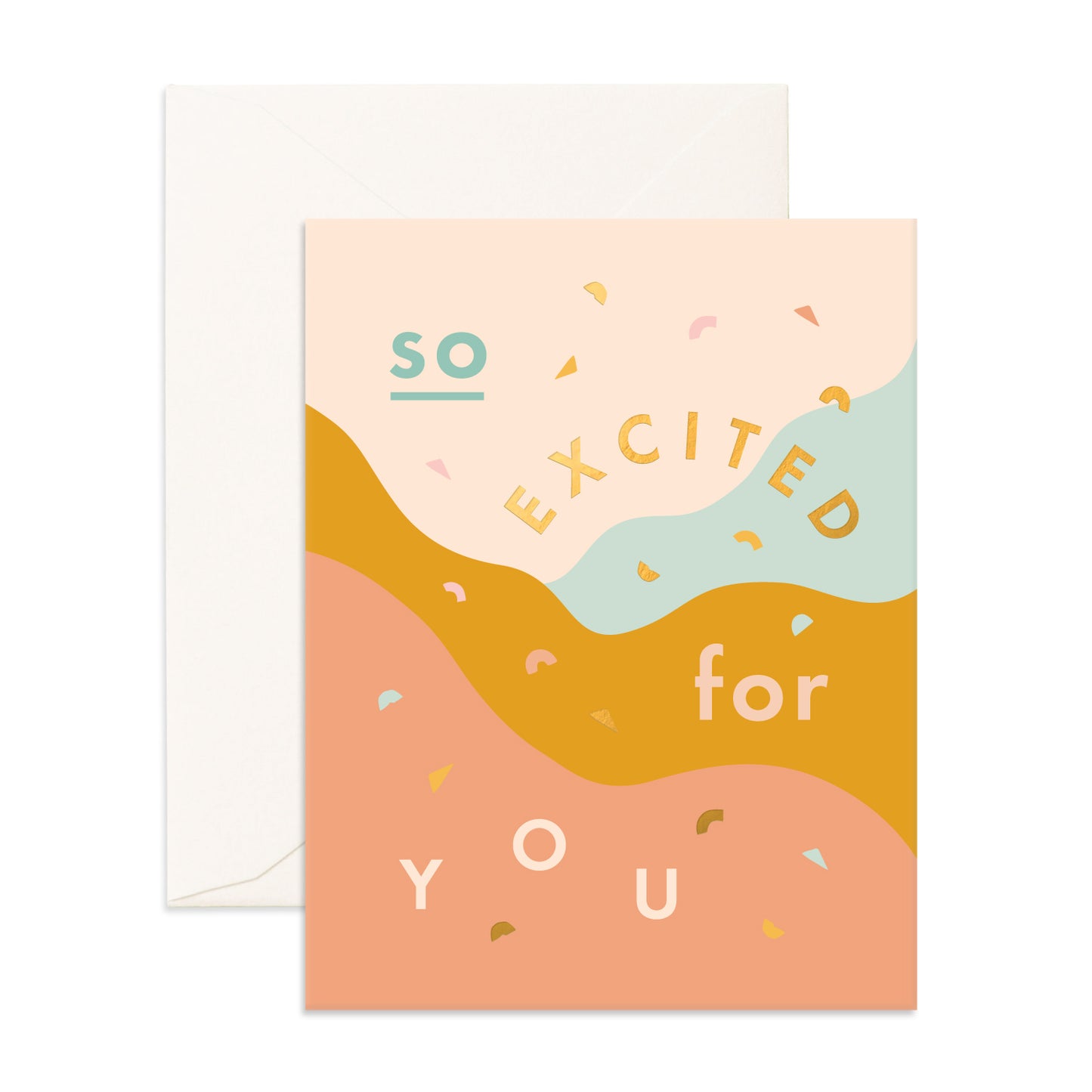 So Excited Greeting Card
