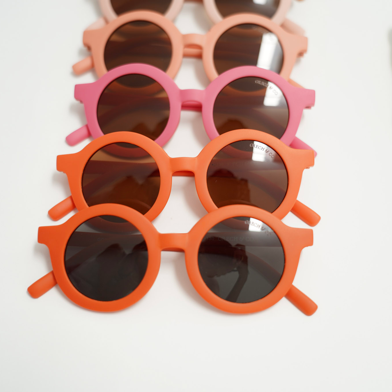Round Sunglasses - Bubble Gum