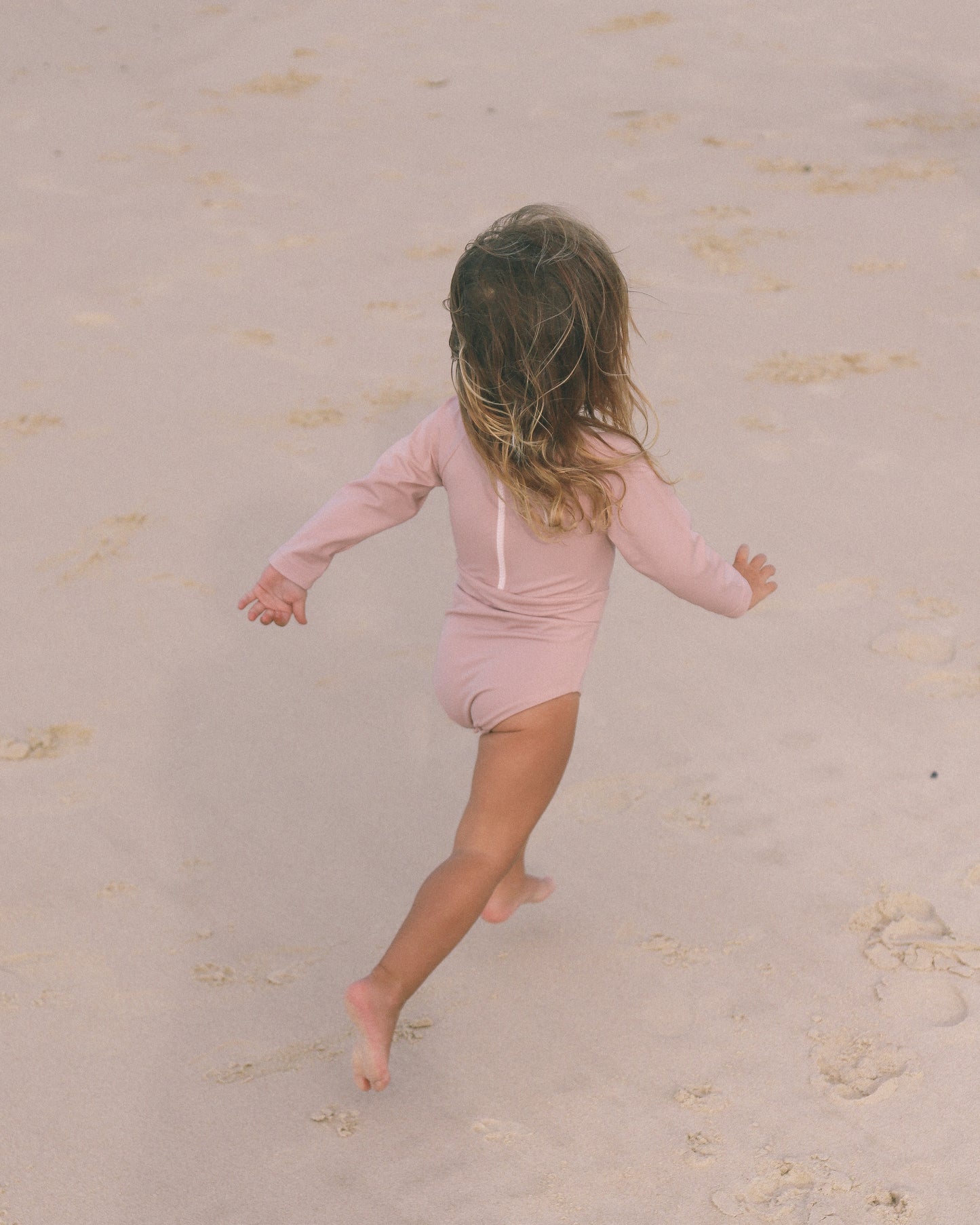 June Long Sleeve One Piece - Rose