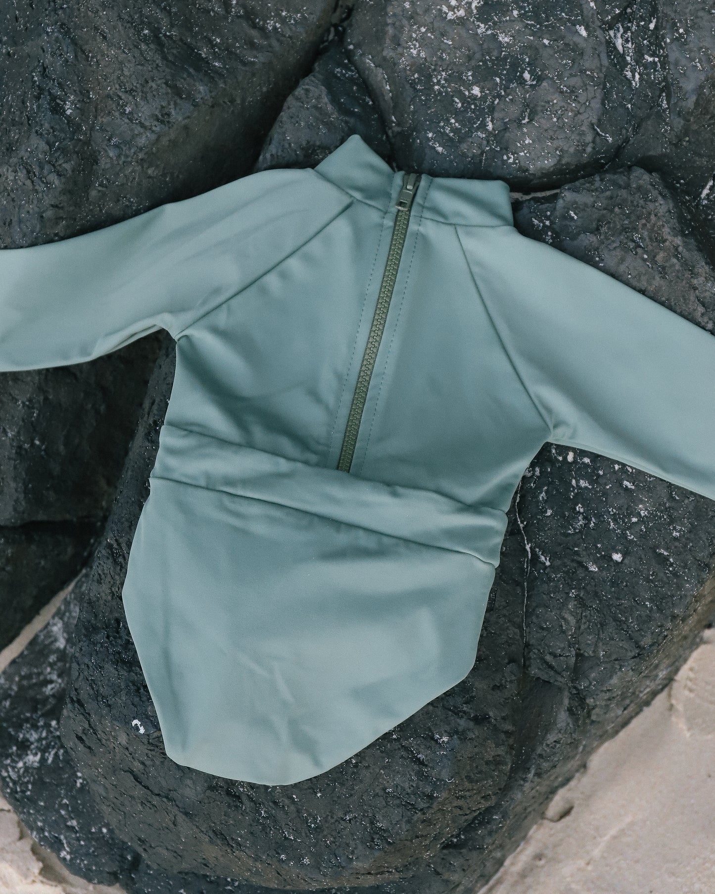 June Long Sleeve One Piece - Moss