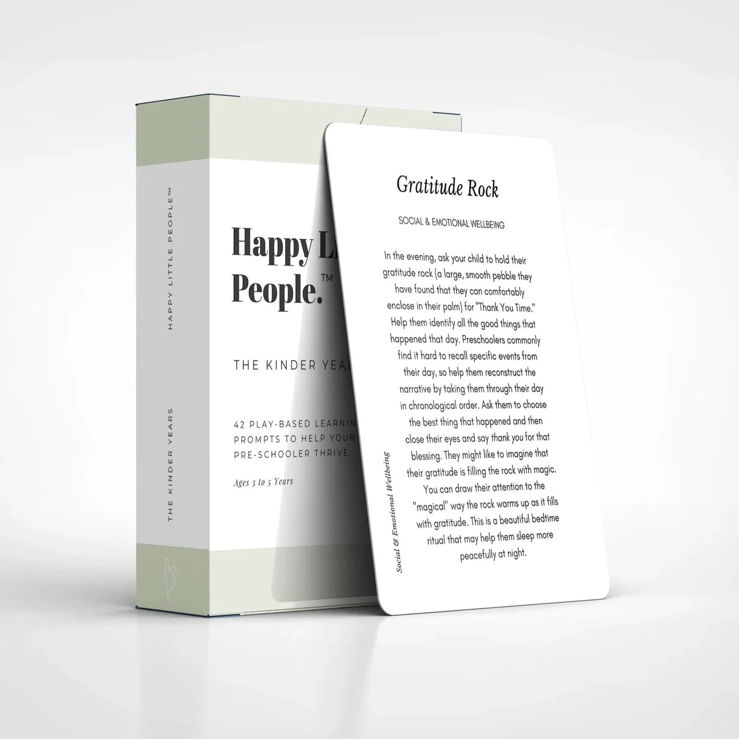 Card Deck: The Kinder Years (3-5 Years)