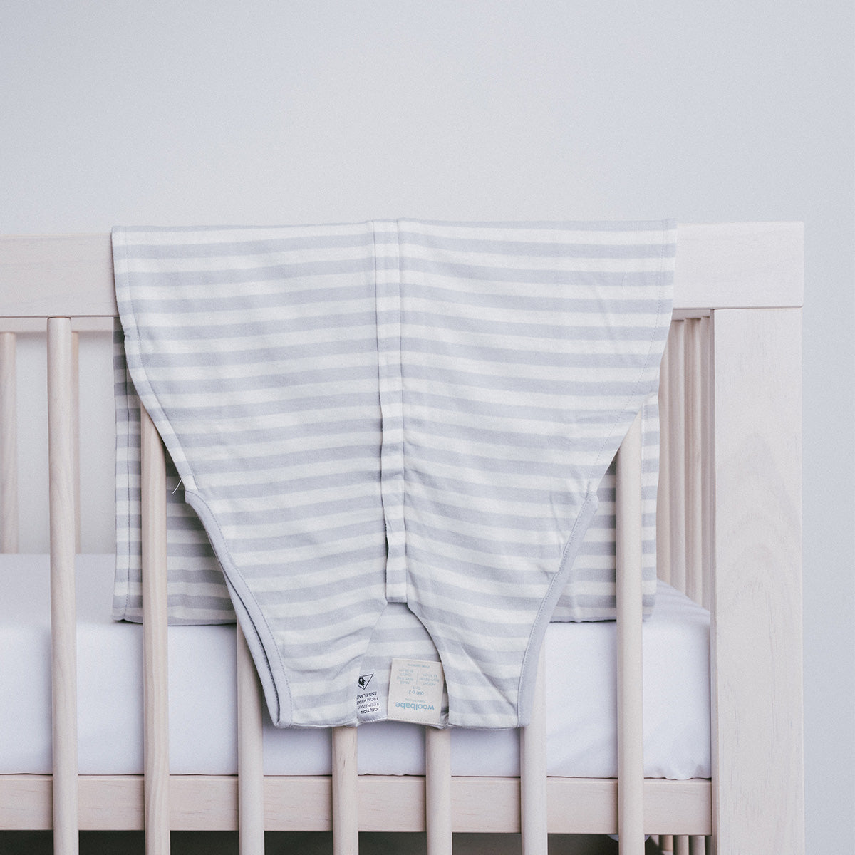 3 Seasons Front Zip Merino/Organic Cotton Sleeping Bag - Pebble