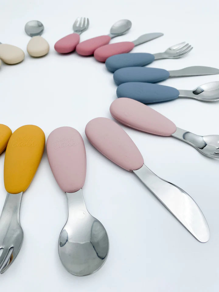 Metal Cutlery Set - Sand