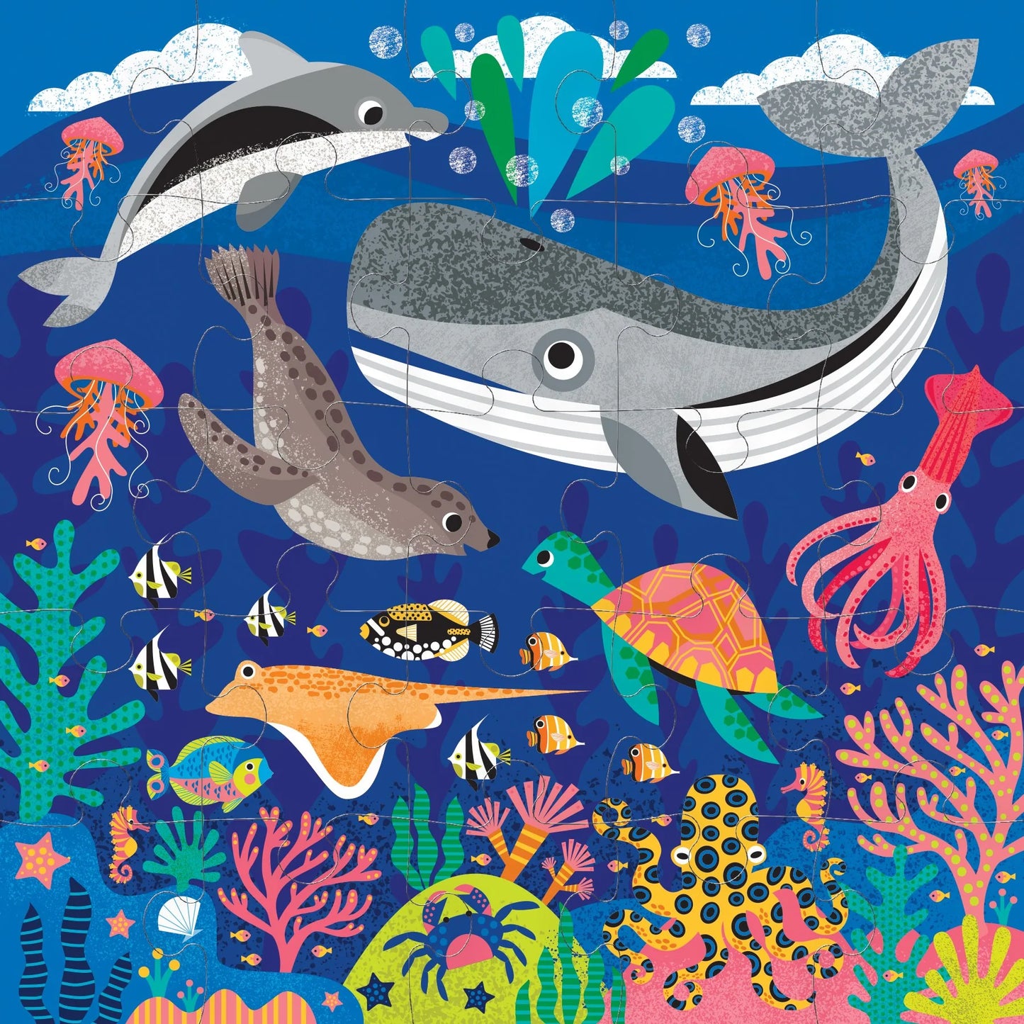 Jumbo Puzzle (25pc) - Depths of the Sea