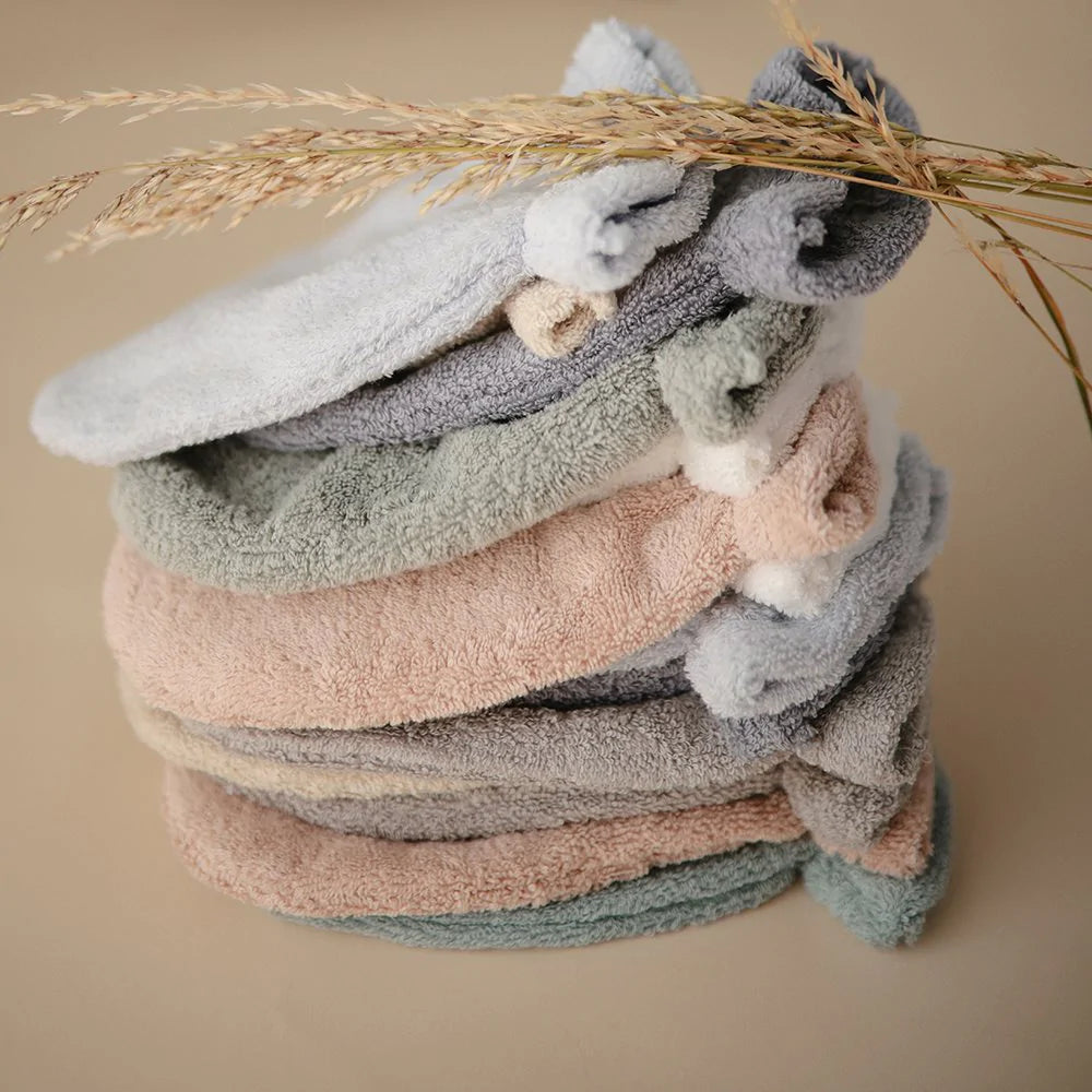 Bath Mitt 2 Pack - Fog
