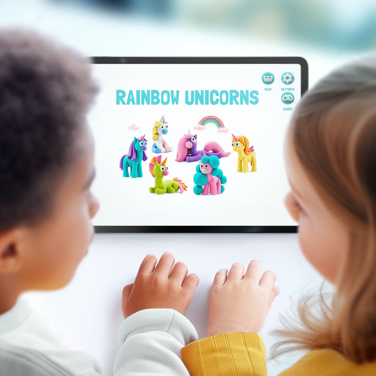 Hey Clay 15 Pack - Rainbow Unicorns