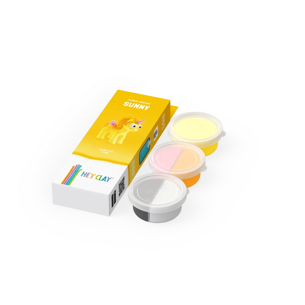Hey Clay 3 Pack - Sunny