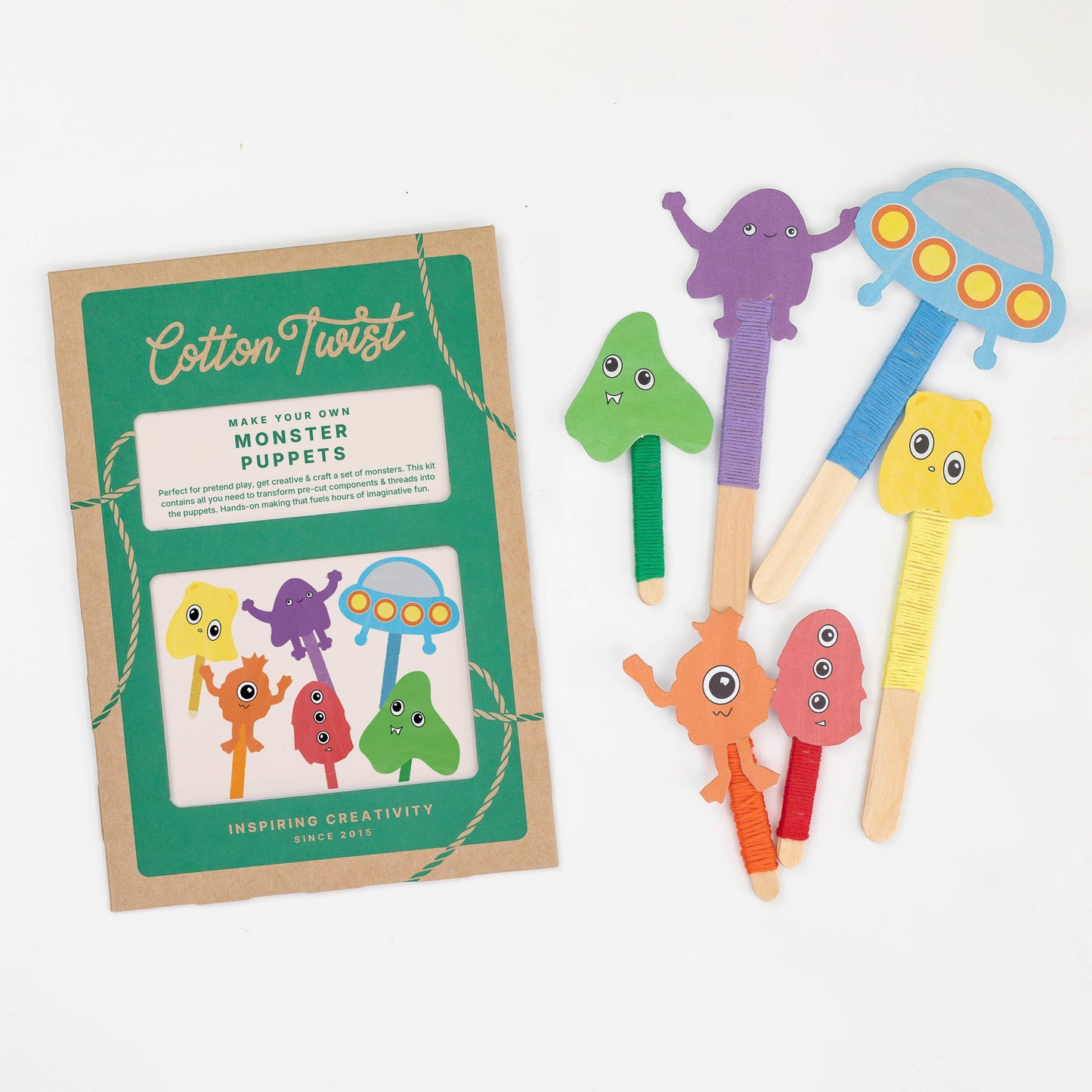 Make Your Own Monster Puppets