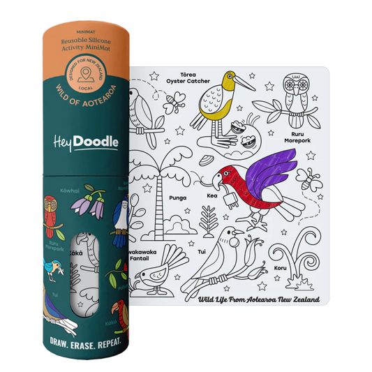 Wild of Aotearoa Mini Colouring & Doodle Mat