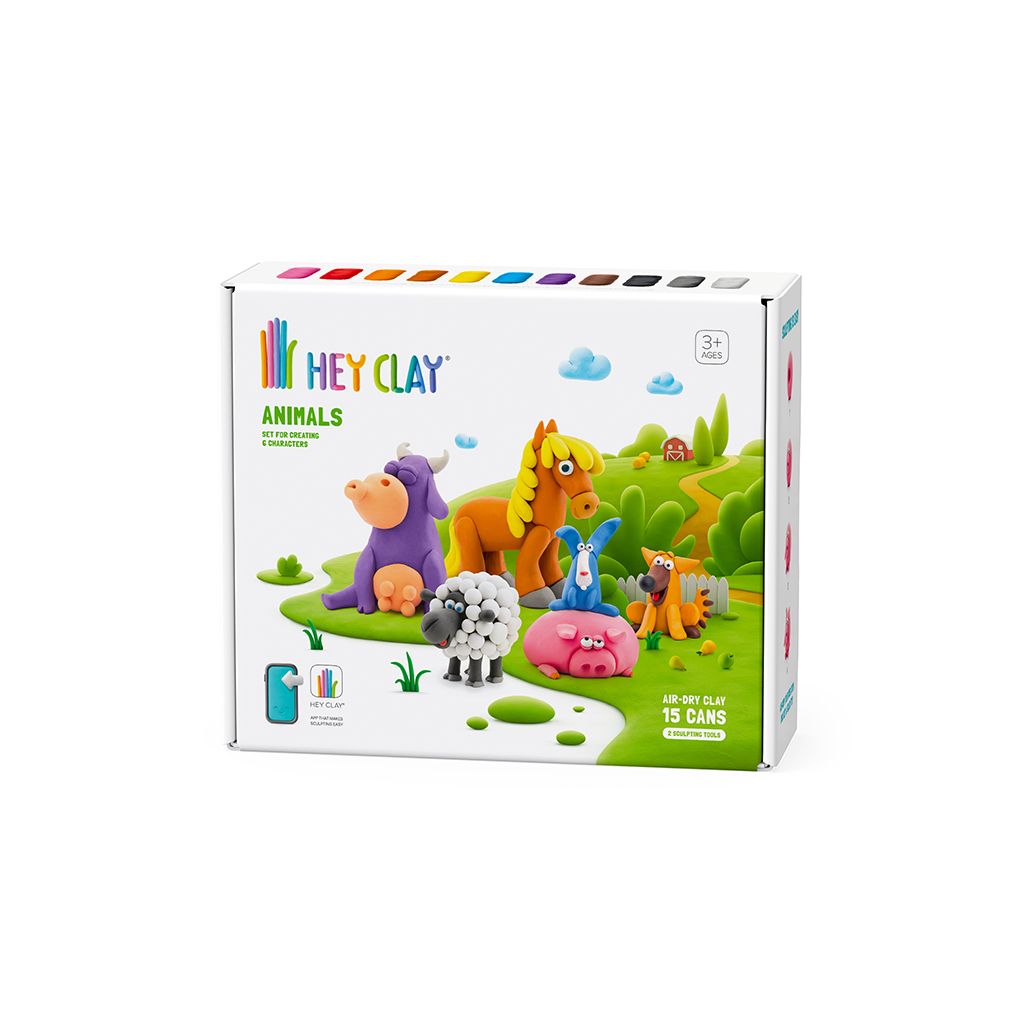 Hey Clay 15 Pack - Animals