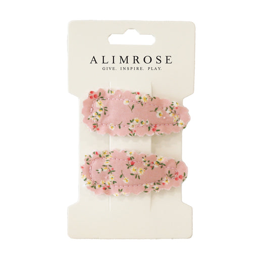 Alimrose | Hair Clip Set | Posy Heart