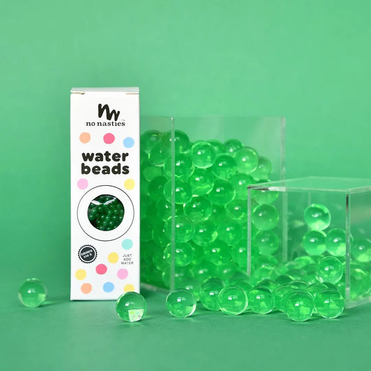 Biodegradable Water Beads - Green - Land Play