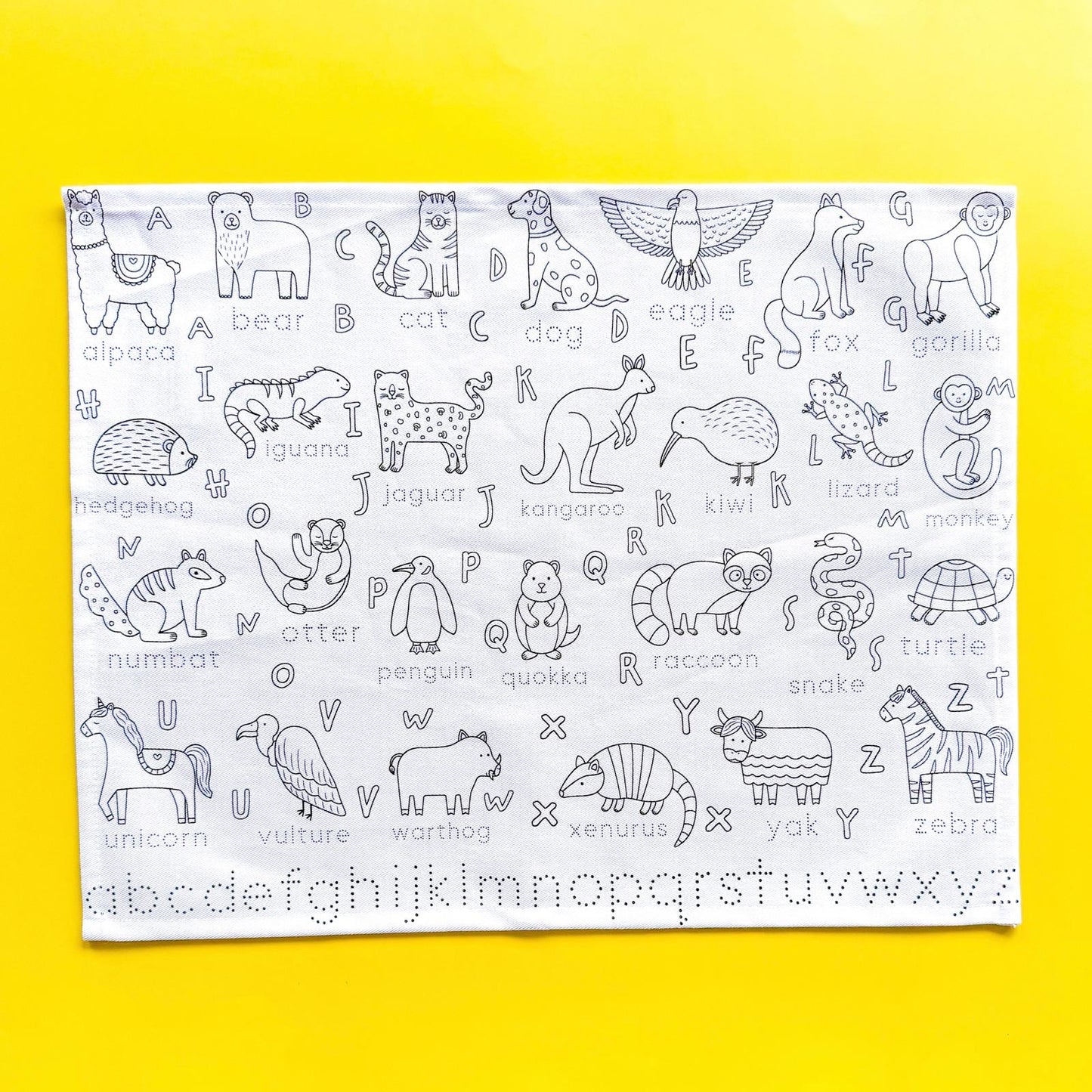 Washable, Reusable Colouring In Tablecloth Set - Tidal Treasures