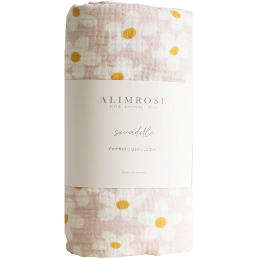 Muslin Swaddle - Daisies